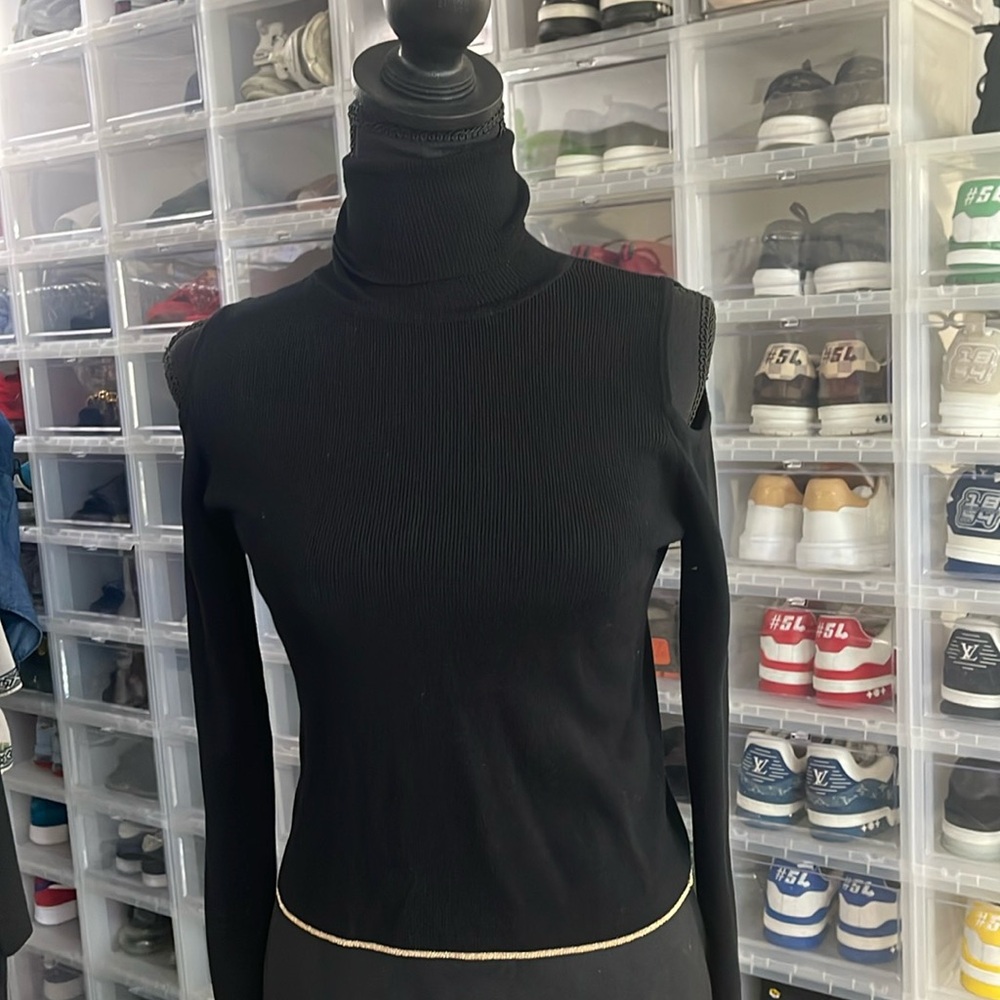 Zara Long Sleeve Turtleneck Top